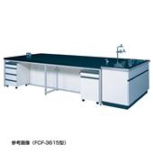 柴田科學SIBATA中央實驗臺鋼制框架（帶側槽）FCF-3012,FCF-3012